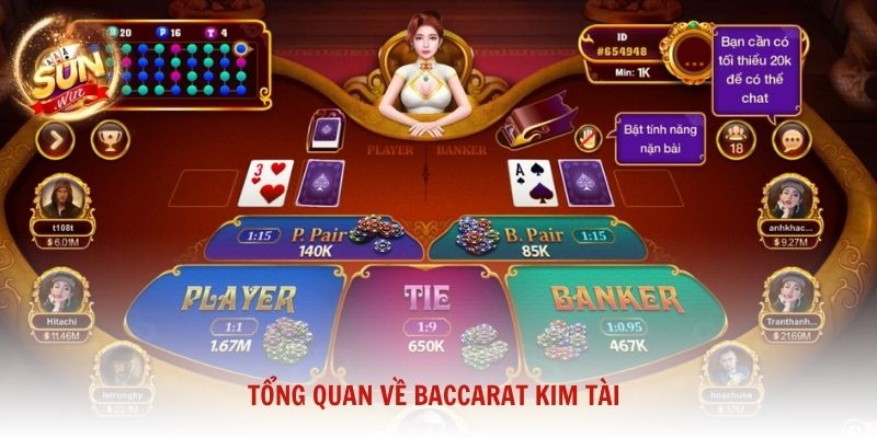 Tổng quan về Baccarat Kim Tài